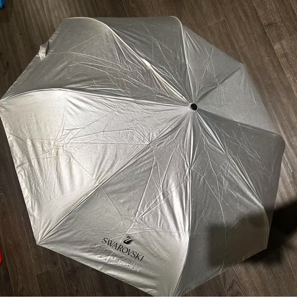 Swarovski Shimmering Silver Umbrella